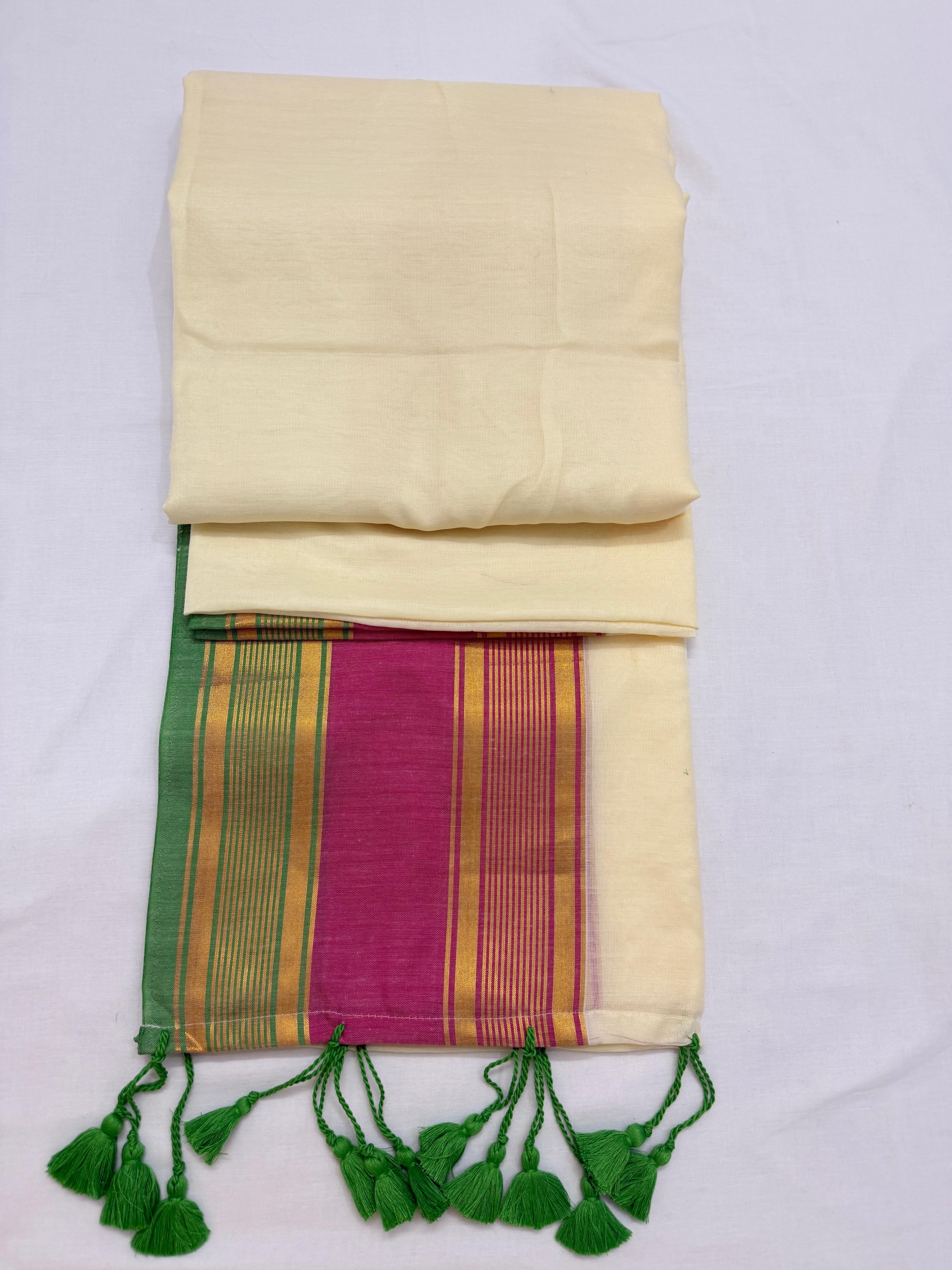 Mul Cotton Saree